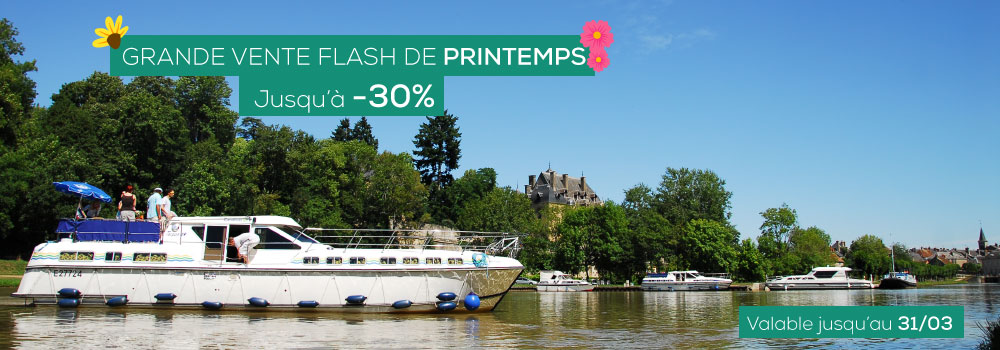 Offres spéciales de printemps valables jusqu'au 31 Mars